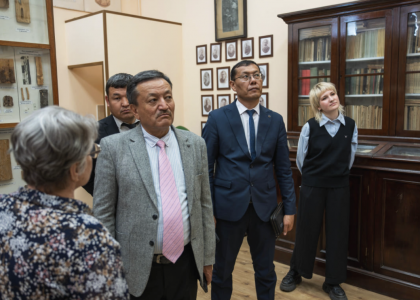 Делегация Термезского государственного университета инженерии и агротехнологий в СПбГЛТУ