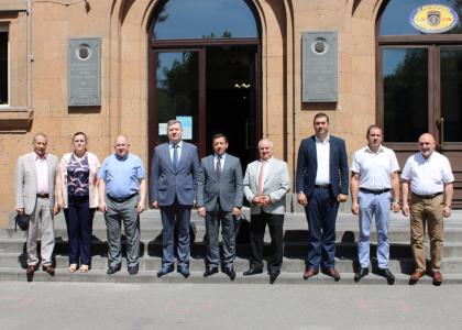 Визит делегации ПГУПС в Национальный университет архитектуры и строительства Армении