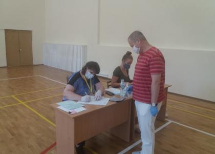26 июня сотрудники СПХФУ приняли участие в досрочном голосовании