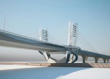 Губернатор Санкт-Петербурга Г.С. Полтавченко присвоил название «Мост Бетанкура» строящемуся мосту через Малую Неву
