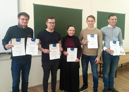 Студенты СПбГМТУ успешно выступили на Всероссийской олимпиаде по компьютерным технологиям