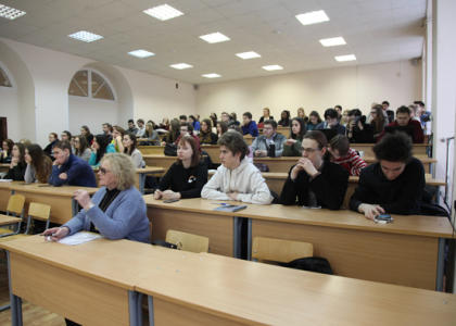 28 февраля состоялась открытая научно-популярная лекция профессора РГПУ им. А.И Герцена А.А. Рычкова
