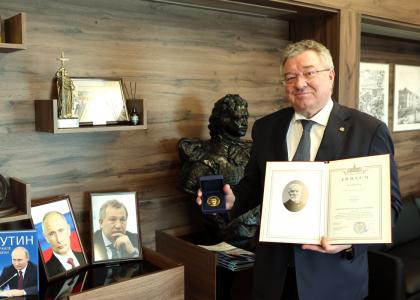 Андрей Рудской избран вице-президентом РАН и награждён медалью Дмитрия Чернова