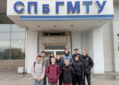 Участники Балтийского научно-инженерного конкурса посетили лаборатории СПбГМТУ