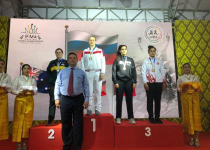 Студентка Политеха Виктория Жбанкова стала двукратной чемпионкой мира по тайскому боксу