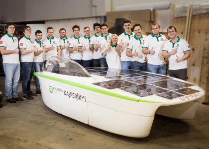 Проект солнцемобиля «Polytech Solar» СПбГПУ заручился поддержкой «Лаборатории Касперского»