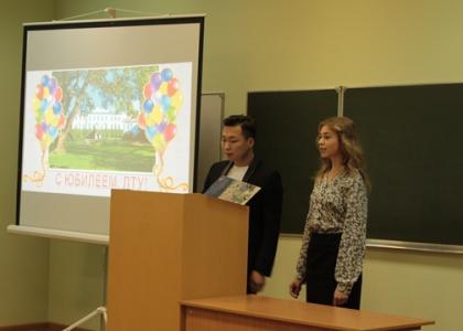 Публичные выступления, посвященные предстоящему юбилею университета СПбГЛТУ