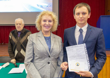 Студент СПбГМТУ получил стипендию имени В.Г. Шухова