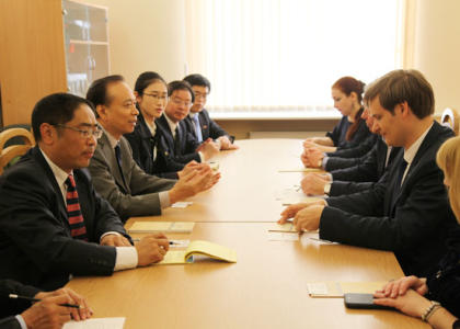 21 июня в РГПУ им. А.И. Герцена  состоялась встреча с делегацией Университета Чжэнчжоу (КНР)