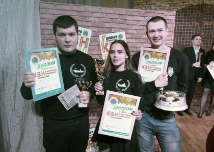 Студенты Корабелки завоевывают награды в КВН и ЧГК