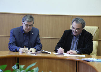 22 января состоялось подписание договора о сотрудничестве РГПУ им. А.И. Герцена и БК «Зенит»