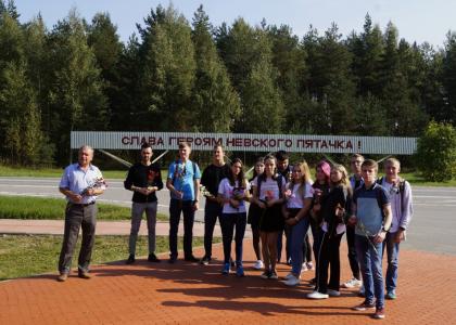Студенты ПГУПС побывали на Невском пятачке
