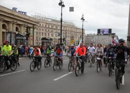 В Санкт-Петербурге прошёл Большой Велопарад