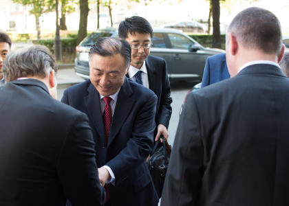 ПГУПС посетила делегация представителей Министерства транспорта Российской Федерации и Министерства транспорта Китайской Народной Республики