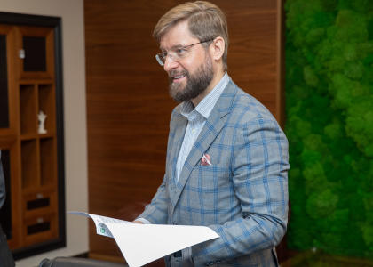 Замминистра науки и высшего образования Алексей МЕДВЕДЕВ провел в СПбПУ рабочую встречу