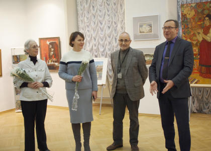 8 декабря в Русском музее в рамках празднования 220-летия РГПУ им. А.И. Герцена состоялось открытие выставки «Под крылом пеликана — 2017»