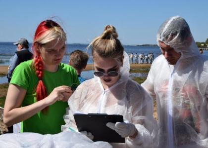 Студенты Корабелки поддержали экологическую акцию «Чистый берег»