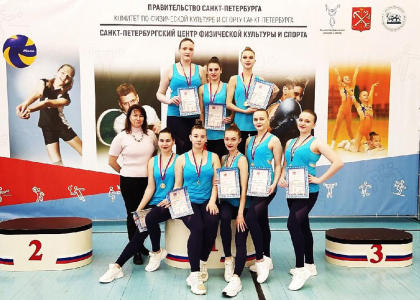 Спортсменки Корабелки взяли золото в городском чемпионате по спортивной аэробике