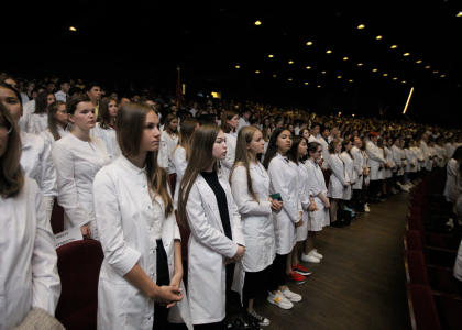 Более 1000 первокурсников стали студентами Педиатрического университета